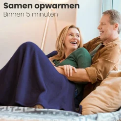 Auronic 2-Personen Elektrische Decke - Blue