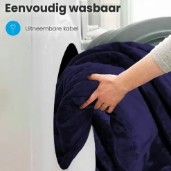 Auronic 2-Personen Elektrische Decke - Blue