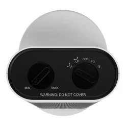Auronic Pro 2000Watt Ventilatorheizung - White