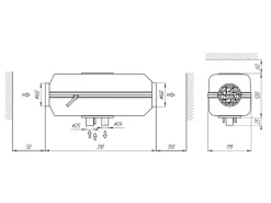 Autoterm Dieselheizung - 2000 Watt