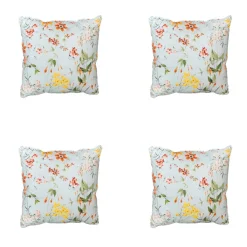 Azurblaues Dekokissen Madison Milly - 4er-Set