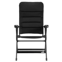 Bardi 7-Positionen Black Luxus-Klappstuhl - Set von 4