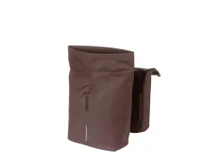 Basil City 28-32 Liter Doppelte Fahrradtasche - Roasted Brown