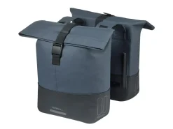 Basil Cove doppelte Fahrradtasche 28-32 L – Navy Black