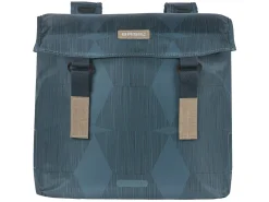 Basil Elegance doppelte Fahrradtasche - Estate Blue