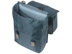 Basil Elegance doppelte Fahrradtasche - Estate Blue