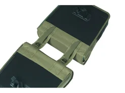 Basil GO 32 Liter doppelte Fahrradtasche - Dark Green