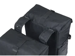 Basil Move doppelte Fahrradtasche 30 Liter - Black