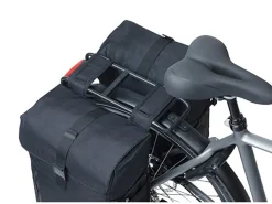 Basil Move doppelte Fahrradtasche 30 Liter - Black