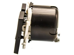 BBA 230 volt Doppel-Wippschalte - black