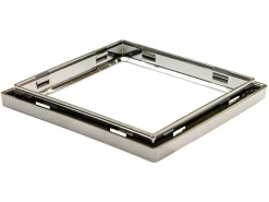 BBA 1-Fach Abdeckrahmen - Chrome
