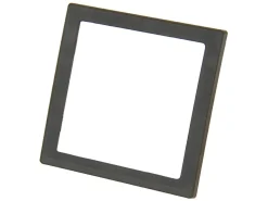 BBA 1-Fach Abdeckrahmen - Grey