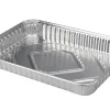 BBQ 32 x 23 x 4 cm Aluminium-Zubereitungsschale - 4 Stück