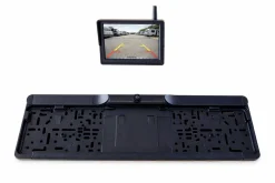 BergGPS Drahtlose Solar-Rückfahrkamera mit 5-Zoll-Display