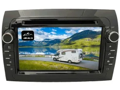 BergGPS Fiat Ducato DAB+ Radio Camper Navigation mit Carplay