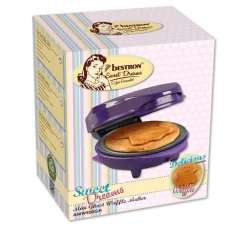 Bestron AMW500GH Mini-Waffeleisen - Geist