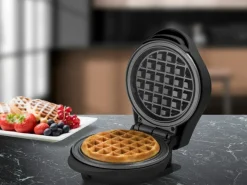 Bestron AMW500Z Mini-Waffeleisen - Klassische Waffeln