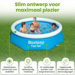Bestway fast set 244x61cm pool