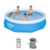 Bestway fast set 305x76cm pool – 3-teilig