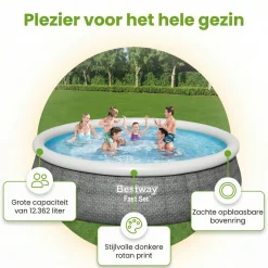 Bestway Fast Set 457x107cm Pool – 4-teilig