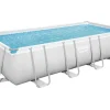 Bestway Power Steel 488x244cm Pool mit Zubehör