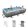 Bestway Power Steel 404x201x100cm Pool – 4-teilig