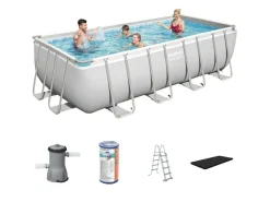 Bestway power steel 488x244x122cm pool – 5-teilig