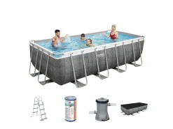 Bestway Power Steel 488x244x122cm Pool – 5-teilig