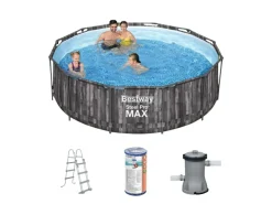 Bestway Steel Pro MAX 366x100cm Pool – 4-teilig