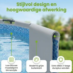Bestway steel pro max 366x122cm pool – 5-teilig