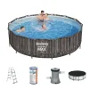 Bestway steel pro max 427x107cm pool holz – 5-teilig