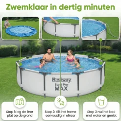 Bestway steel pro max 305x76cm pool