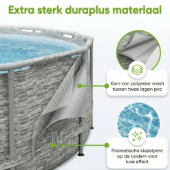 Bestway Swim Vista 427x250x100cm Pool – 5-teilig