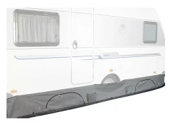 Bo-Camp - Caravan-Lüftungsleiste - Deluxe universal - Grau