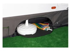 Bo-Camp - Caravan-Lüftungsleiste - Deluxe universal - Grau