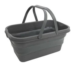 Bo-Camp 17 Liter faltbarer Mülleimer mit Tischplatte