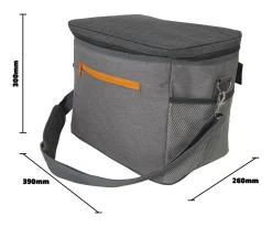 Bo-Camp 30 Liter graue Kühltasche