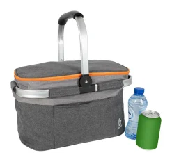 Bo-Camp 20 Liter grauen Kühlkorb