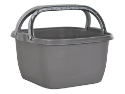 Bo-Camp 18,5 Liter Spülschüssel mit Henkeln - Grey