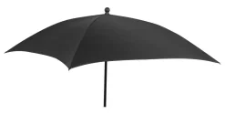 Bo-Camp 170 x 170 cm quadratischen Sonnenschirm - Black