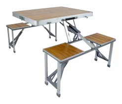 Bo-Camp Bambus Faltbarer Picknicktisch