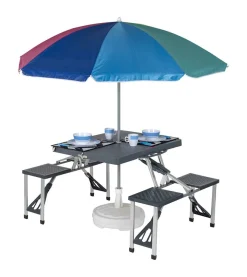 Bo-Camp Basic Faltbarer Picknicktisch
