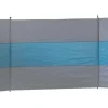 Bo-Camp Brendan 3-seitiger Windschutz - Grey/Blue