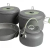 Bo-Camp Explorer XL 4-teiliges Topfset mit Teekessel