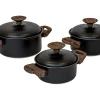 Bo-Camp Industrial Stewart Kochtöpfe - 3er-Set