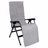Bo-Camp L Universal gepolsterter Liegestuhlbezug - Grey