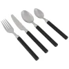 Bo-Camp 16-Teiliges Besteckset - Black