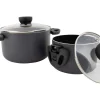 Bo-Camp Twist Compact 2-teiliges Kochgeschirr-Set