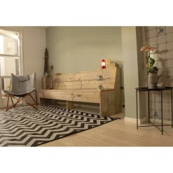 Bo-Camp Wave 350 x 270 cm schwarz weiße Chill-Matte