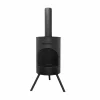 BonFeu BonTon 60 Gartenöfen - Black